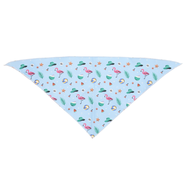 Rufus & Rosie Blue Printed Summer Bandana
