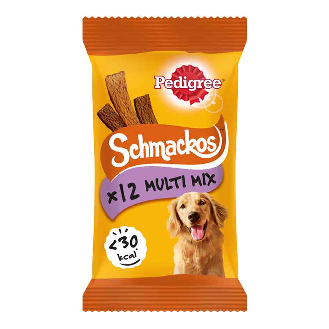 Pedigree Schmackos with Beef, Dog Chew, 10 pack