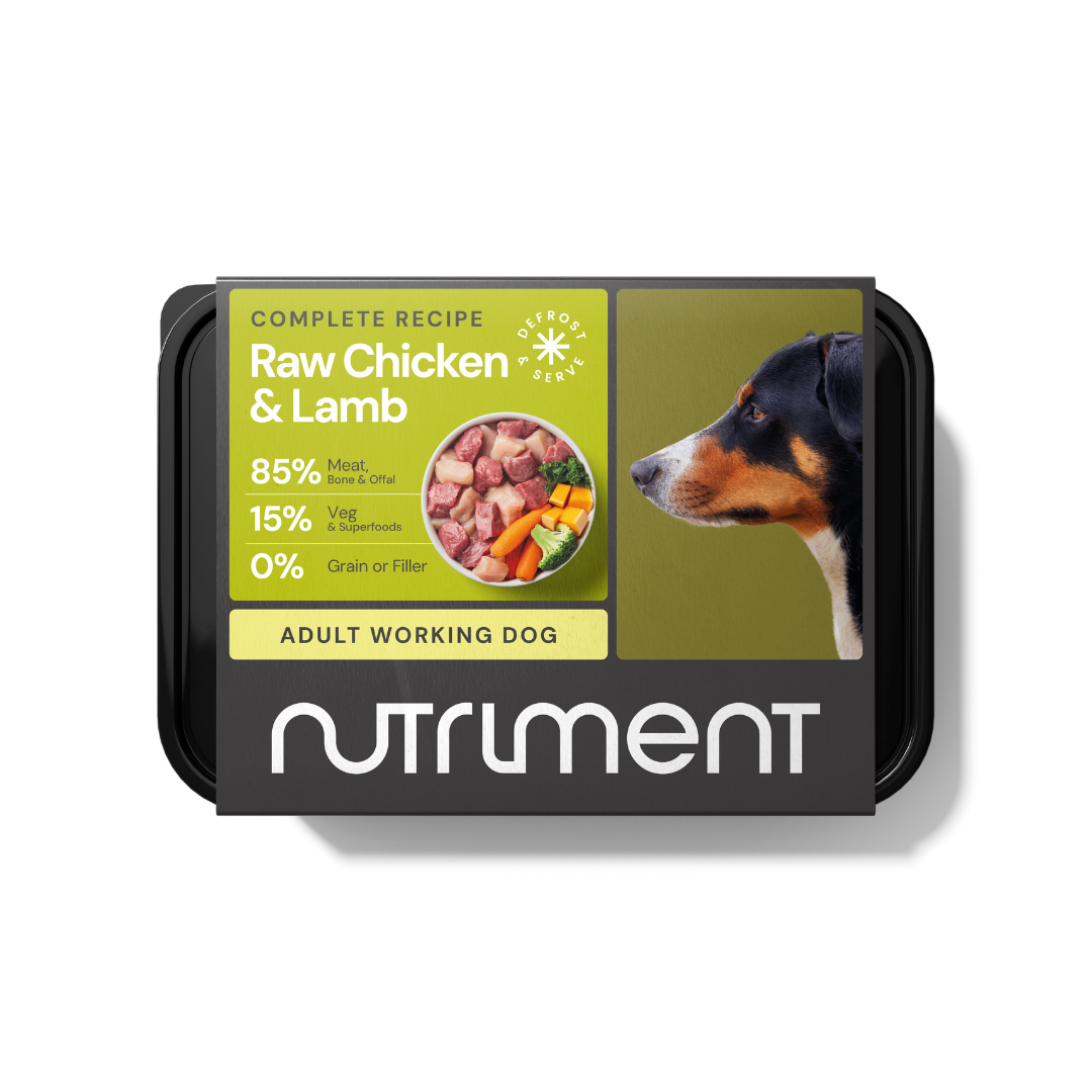 Nutriment Chicken & Lamb Formula Dog Food 500g