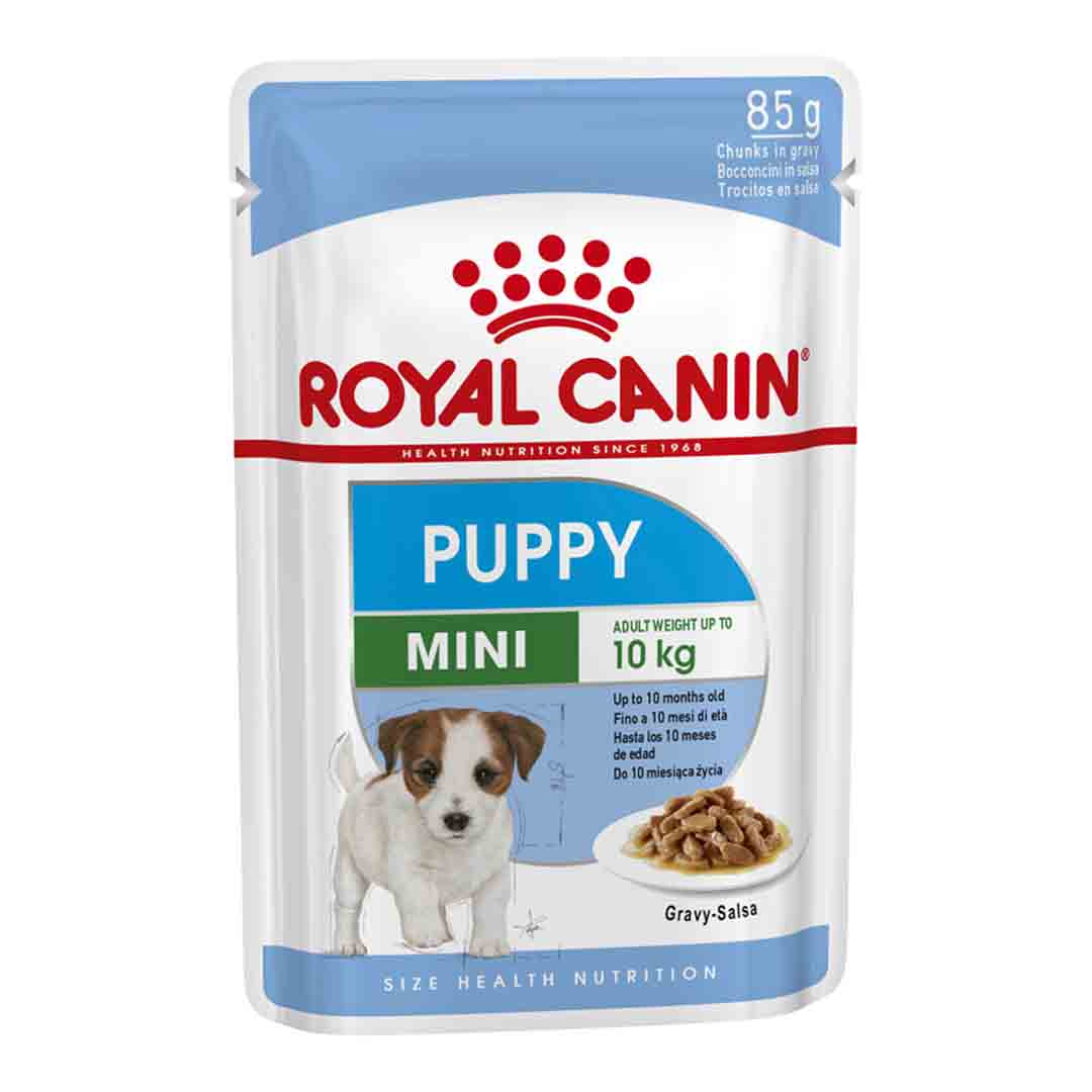 Royal Canin Wet Dog Food Mini Puppy in Gravy 85g