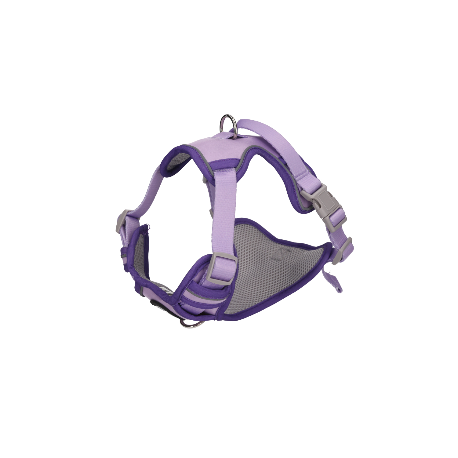 Rufus & Rosie Dog Harness & Lead Set Lilac, Small