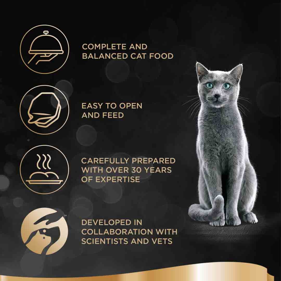 SHEBA Select Slices Cat Trays Poultry Collection in Gravy Cat Food 32x85g