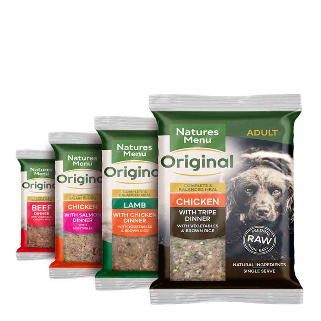 Natures Menu Frozen Brick Multipack, Raw Dog Food 12x300g