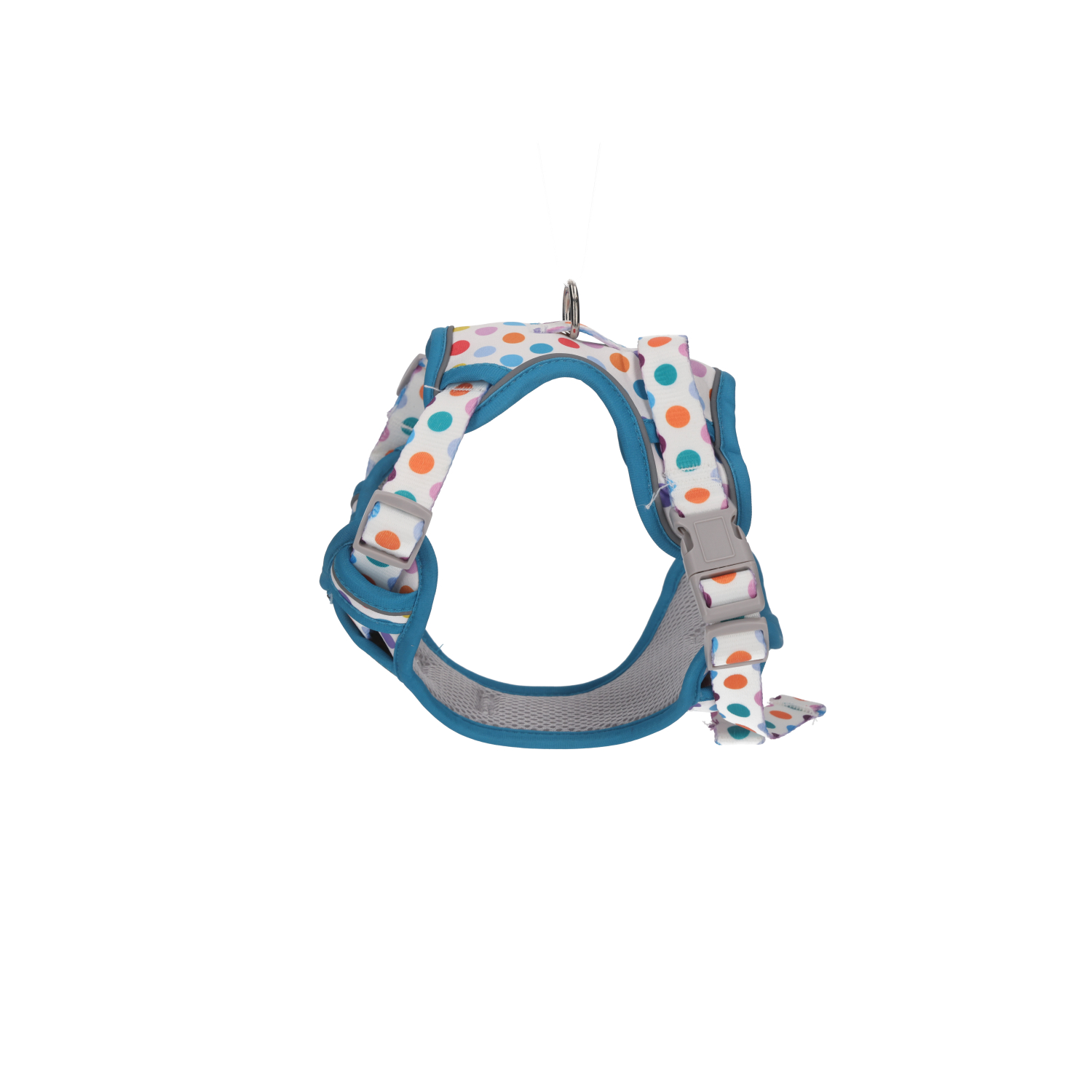 Rufus & Rosie Dog Harness & Lead Set Polka Dot, Large