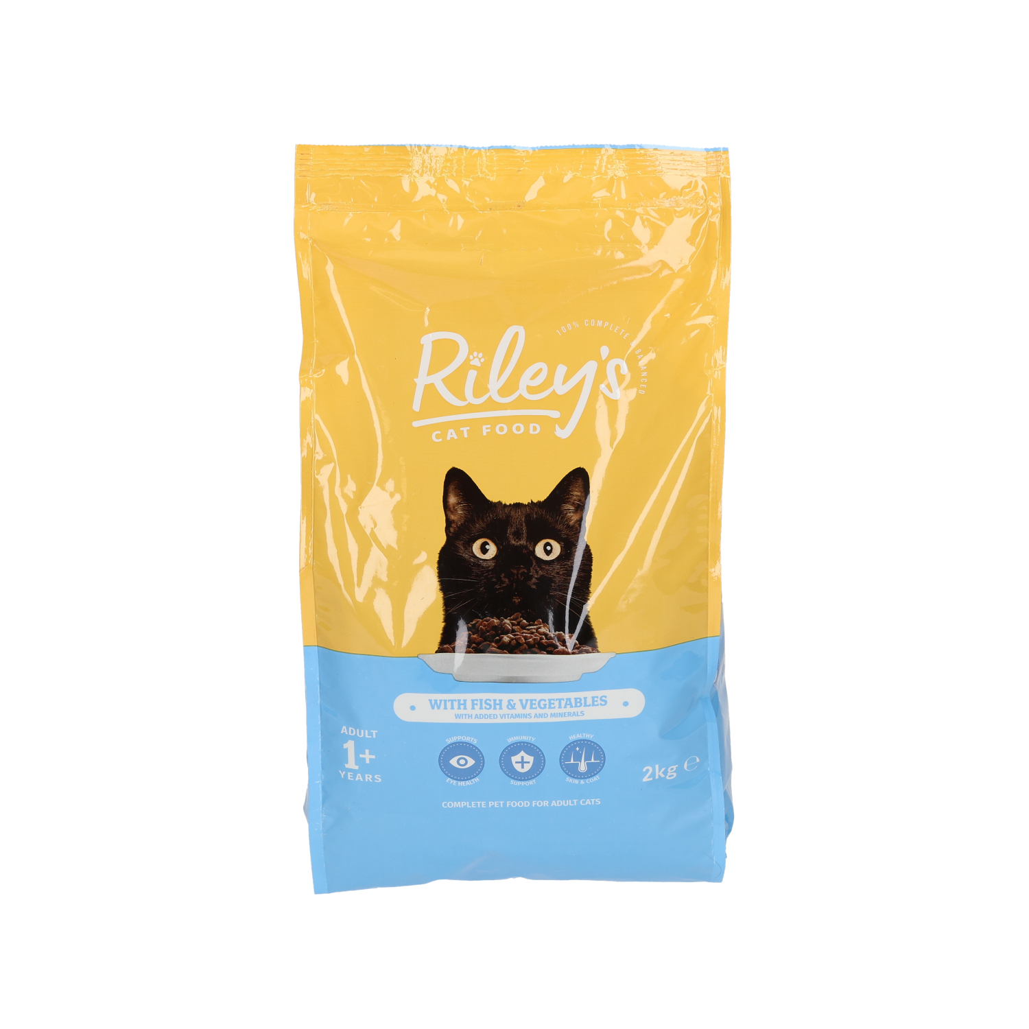 Rileys Dry Cat Food Fish 2kg