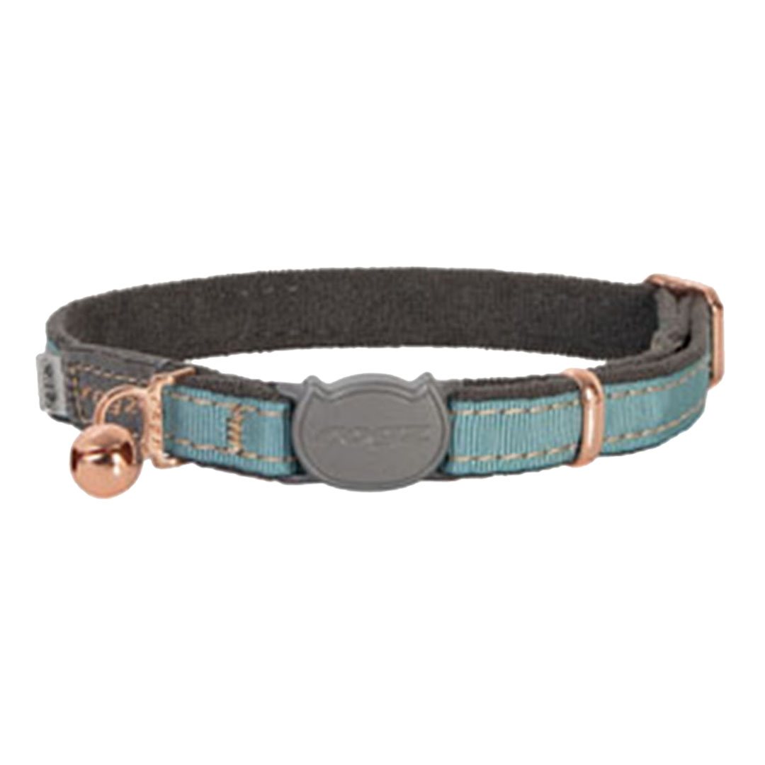  Rogz Urban Cat Safety Collar, Small, Turquoise
