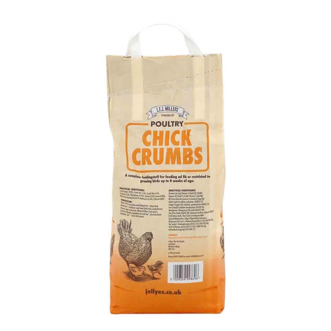 LFJ Millers Chick Crumbs 5kg