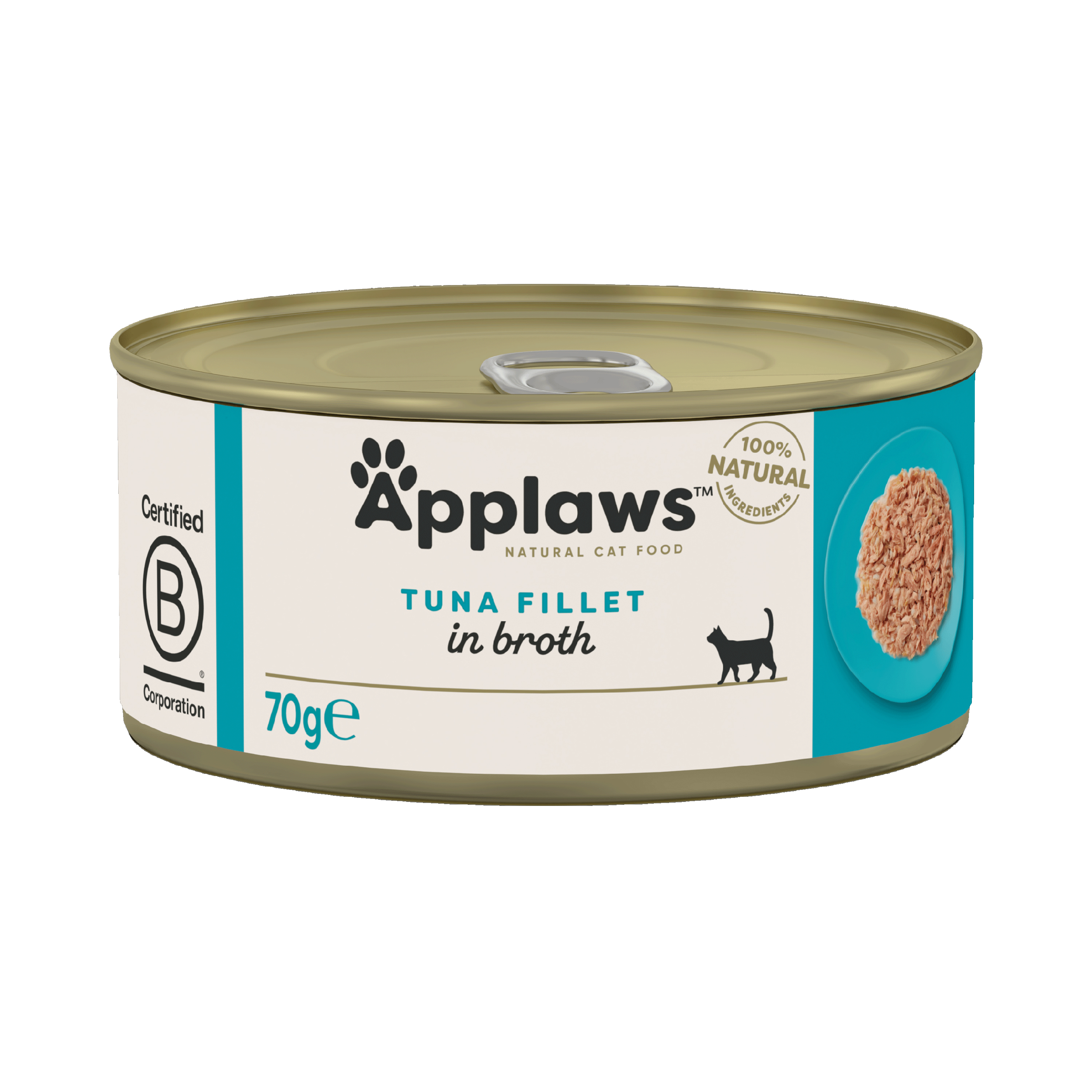 Applaws Tuna Fillet Tin Cat Food 70g