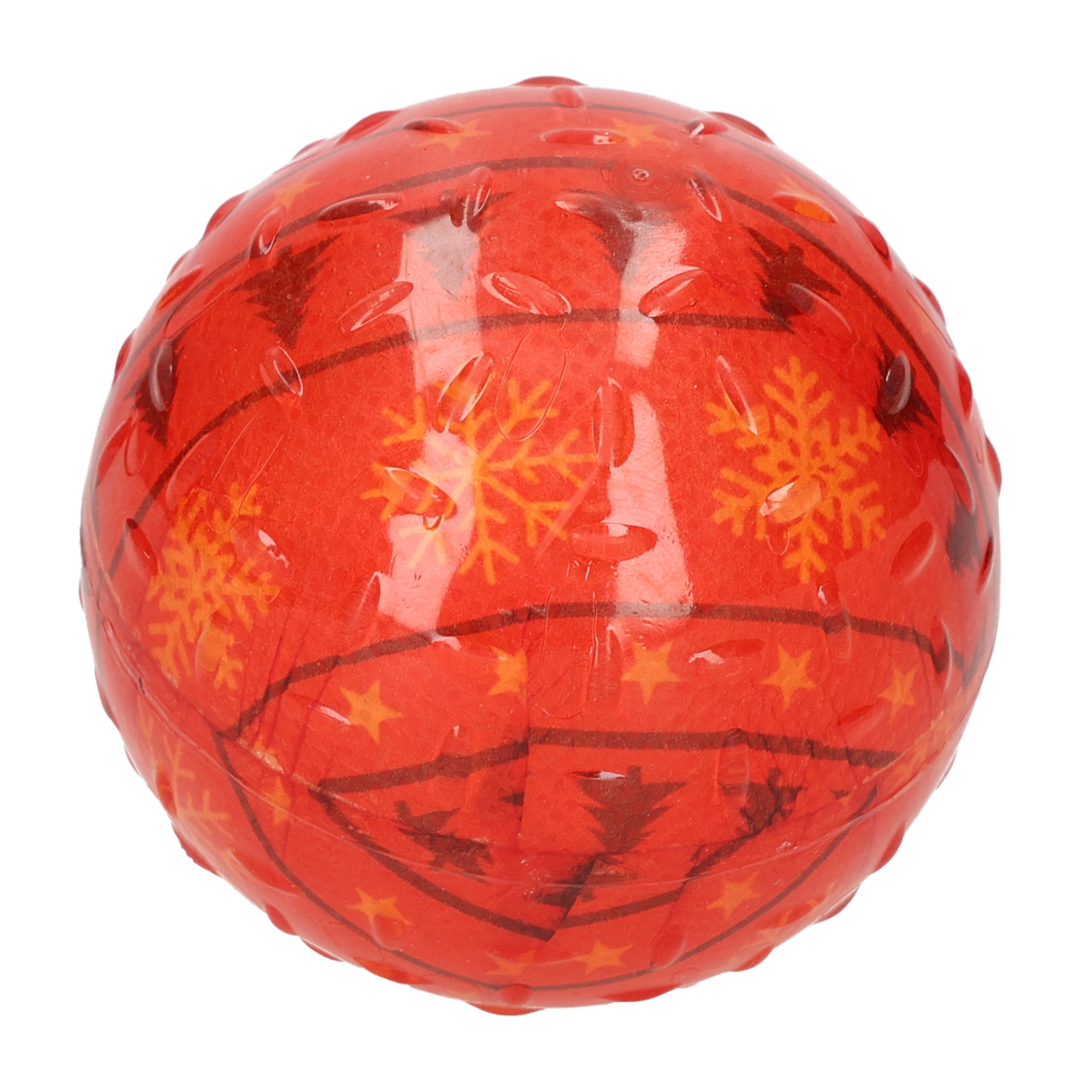 Rufus & Rosie Christmas Rubber Ball Dog Toy