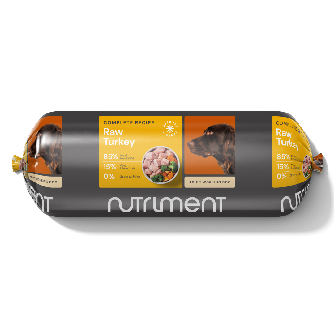 Nutriment Turkey Chubb Raw Dog Food, 1.4kg