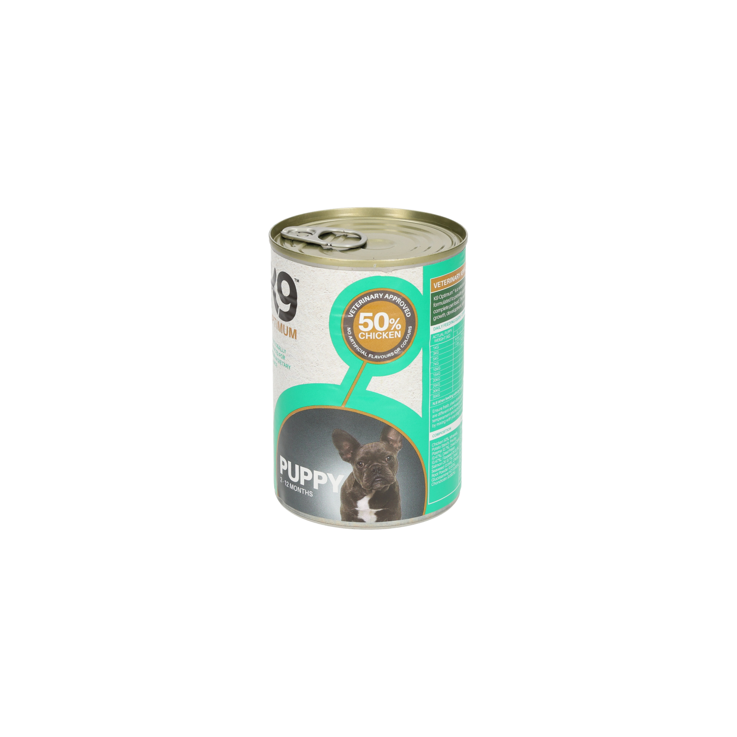 K9 Puppy Food Chicken Can 390g