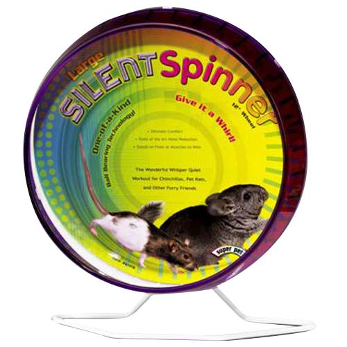 Super Pet Silent Spinner Hamster Wheel Large