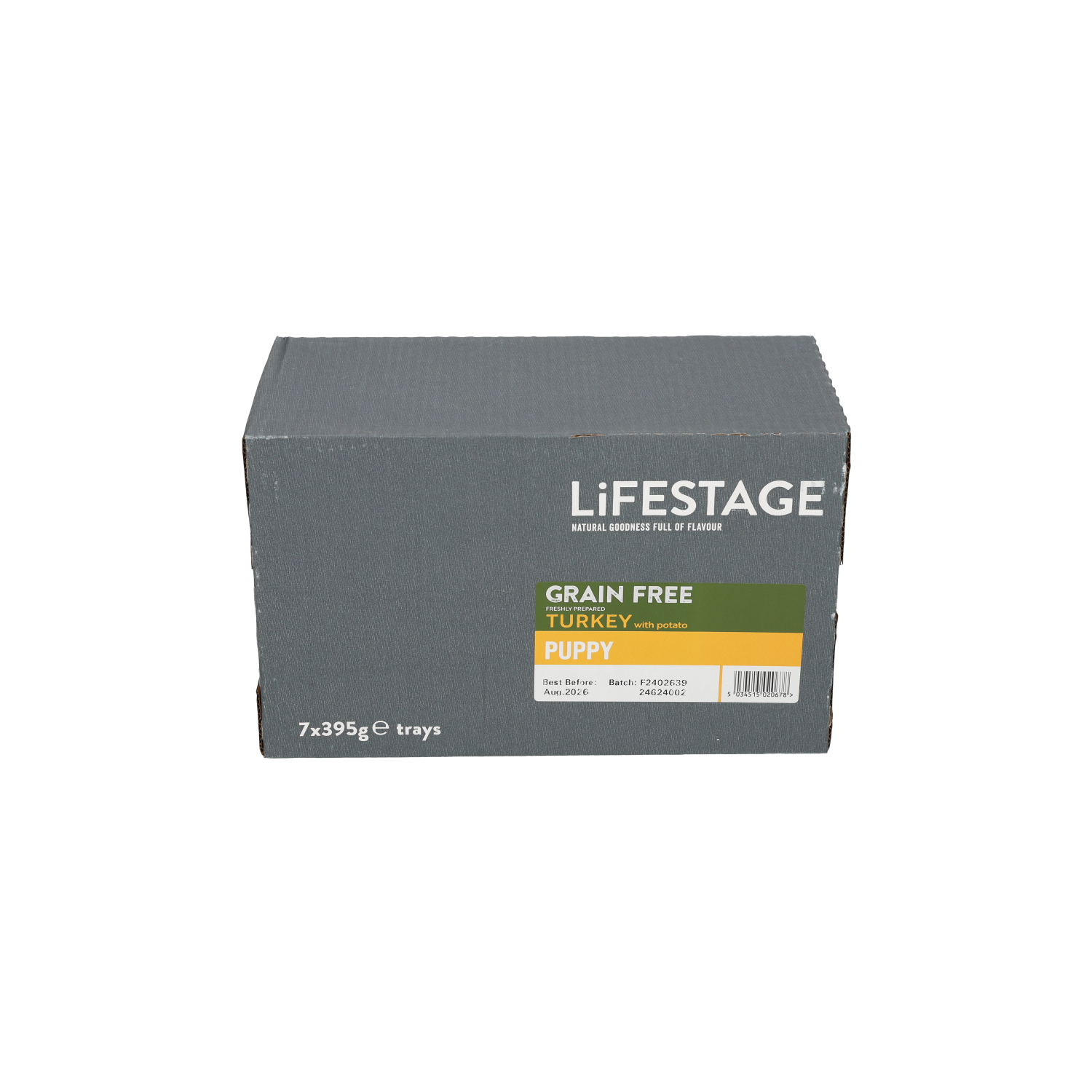 Lifestage Grain Free Puppy Food, Turkey and Potato 7x395g