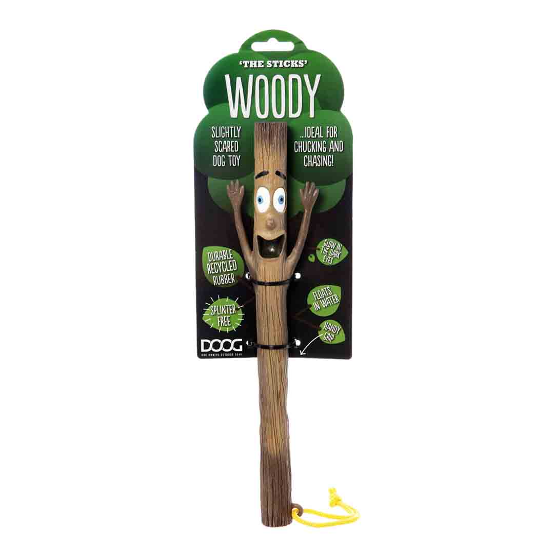 Mr Stick Woody Dog Throw Toy