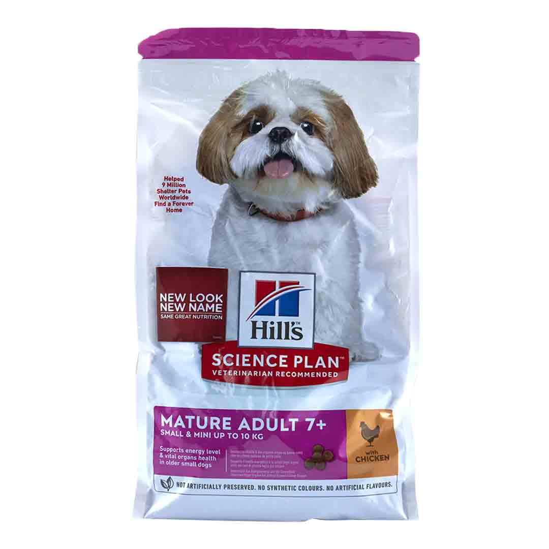 Hill's Science Plan Mature Adult Small & Mini Dry Dog Food Chicken Flavour 1.5kg
