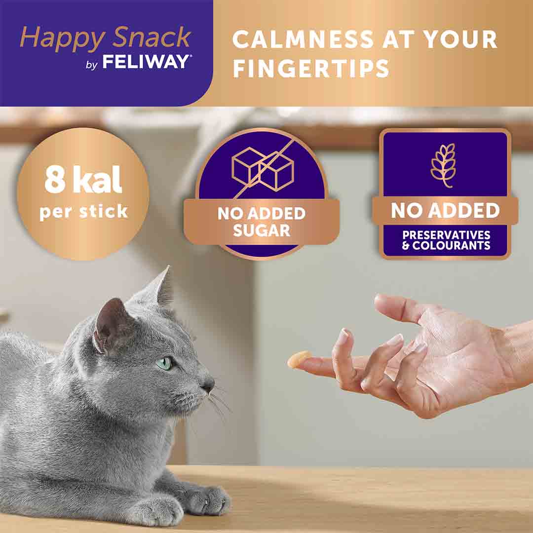 Feliway Happy Snack for Cats and Kittens (6 pack)