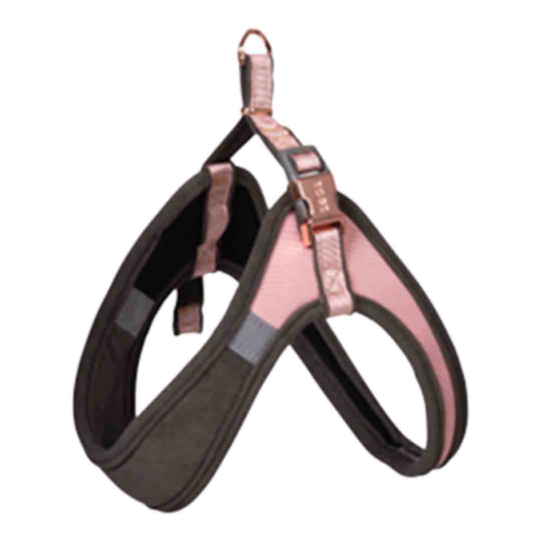 Rogz Urban Adjustable Fast-Fit Dog Harness Pink Blush Medium