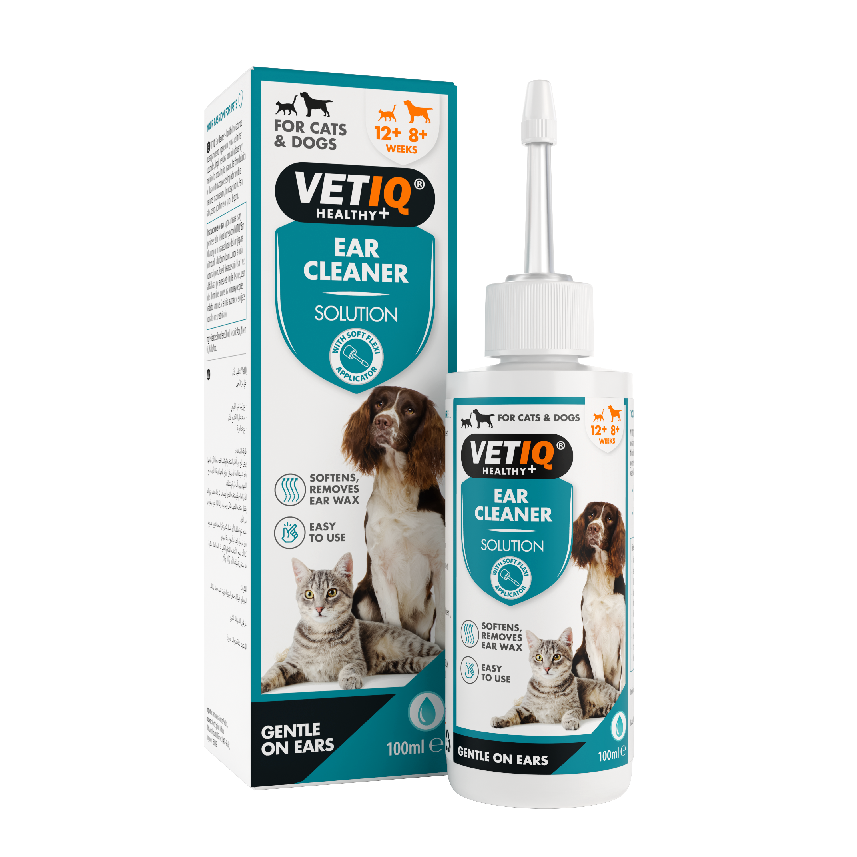 VetIQ Ear Cleaner for Cats and Dogs