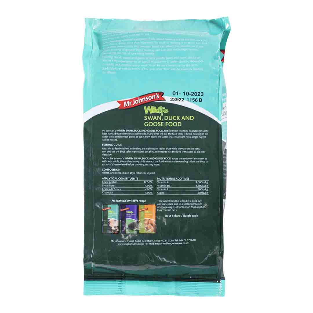 Mr Johnson's Wildlife Swan, Duck & Goose Food, 750g
