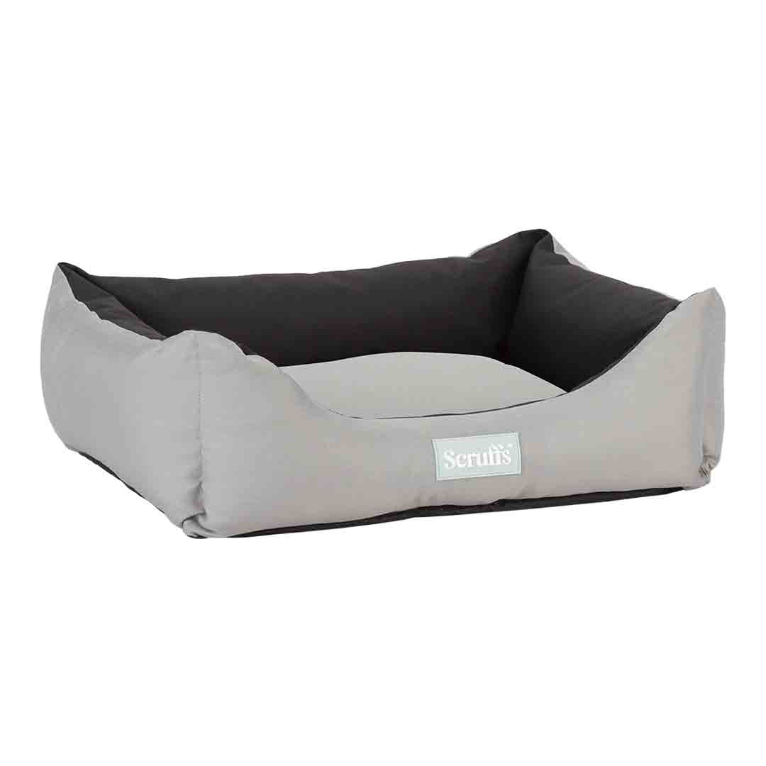 Scruffs Expedition Box Dog Bed Grey Medium