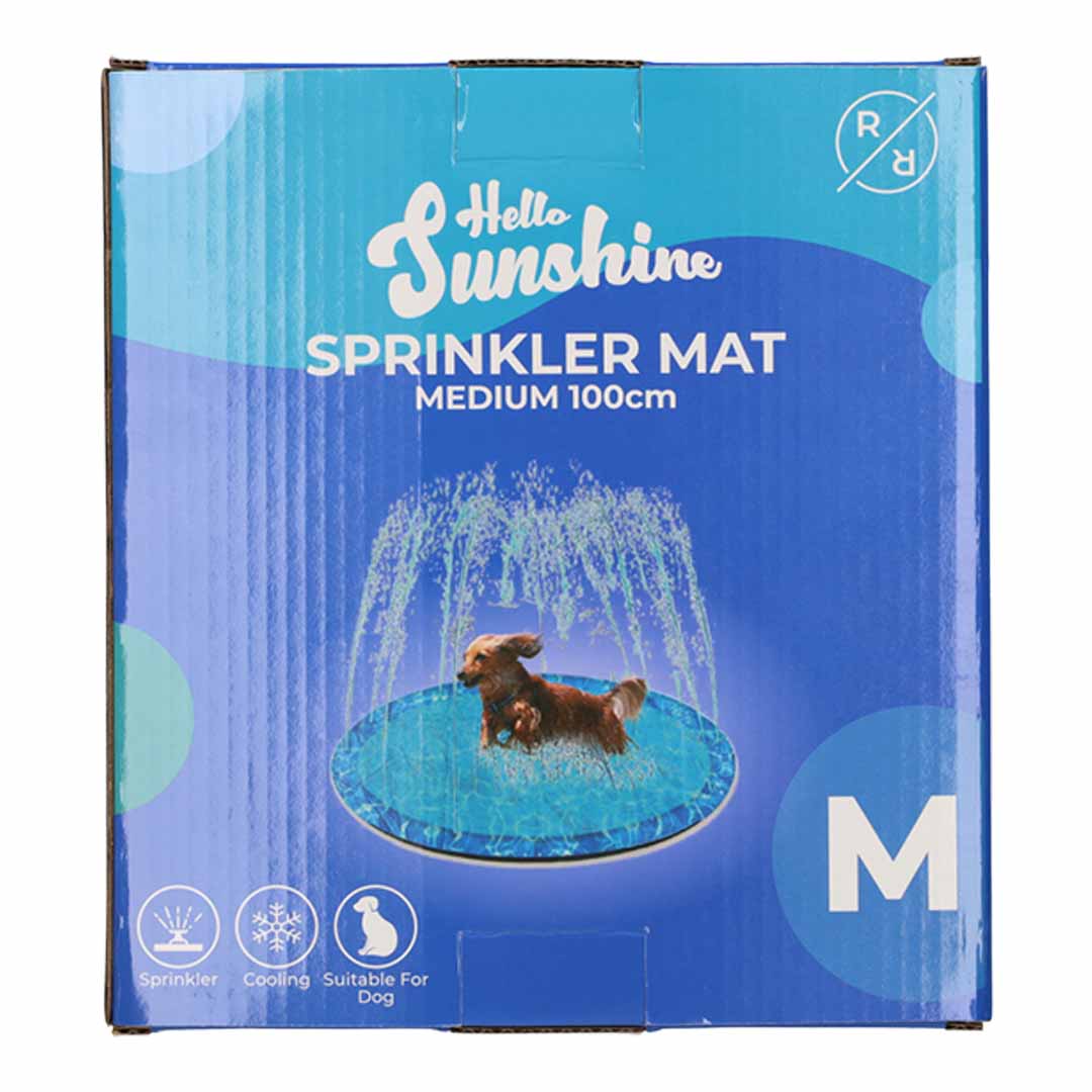 Rufus & Rosie Sprinkler Dog Cooling Mat Medium