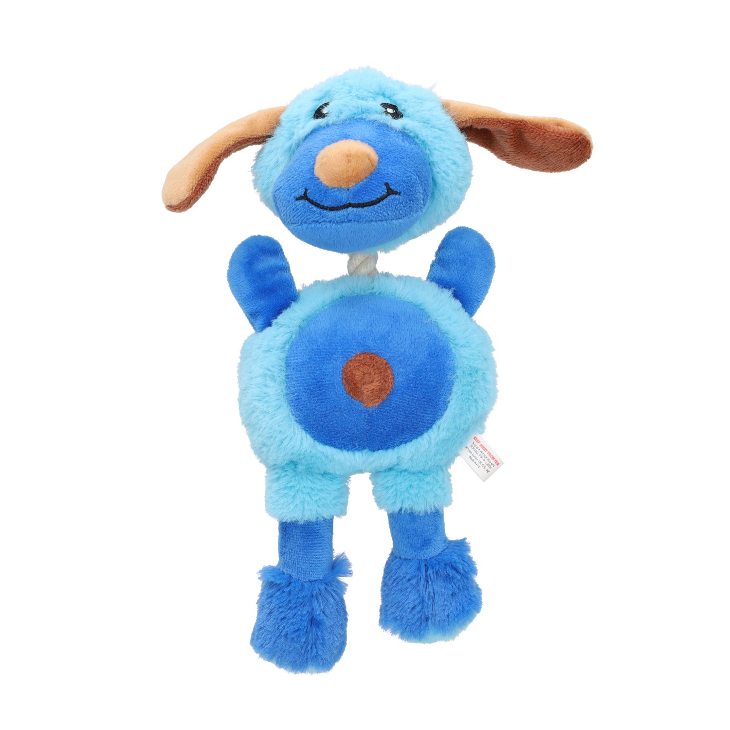 Pet Living Plush Jungle Rope Neck Dog Toy