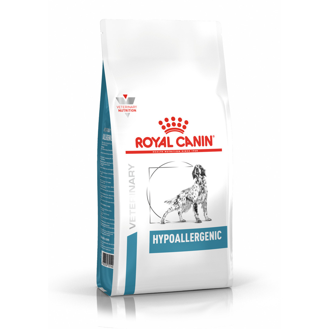 Royal Canin Veterinary Hypoallergenic Liver & Rice Dry Dog Food 14kg