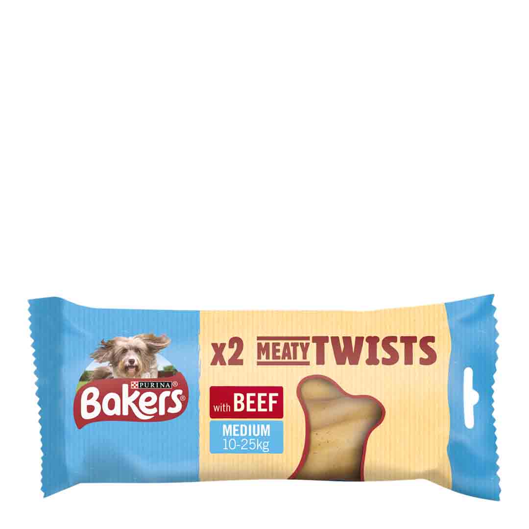 Bakers Meaty Twist, Small Dog Treat,180g