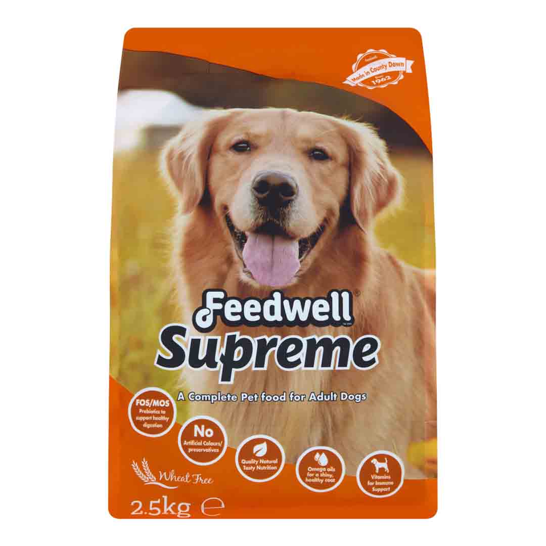 Feedwell Supreme Dry Dog Food, 2.5kg