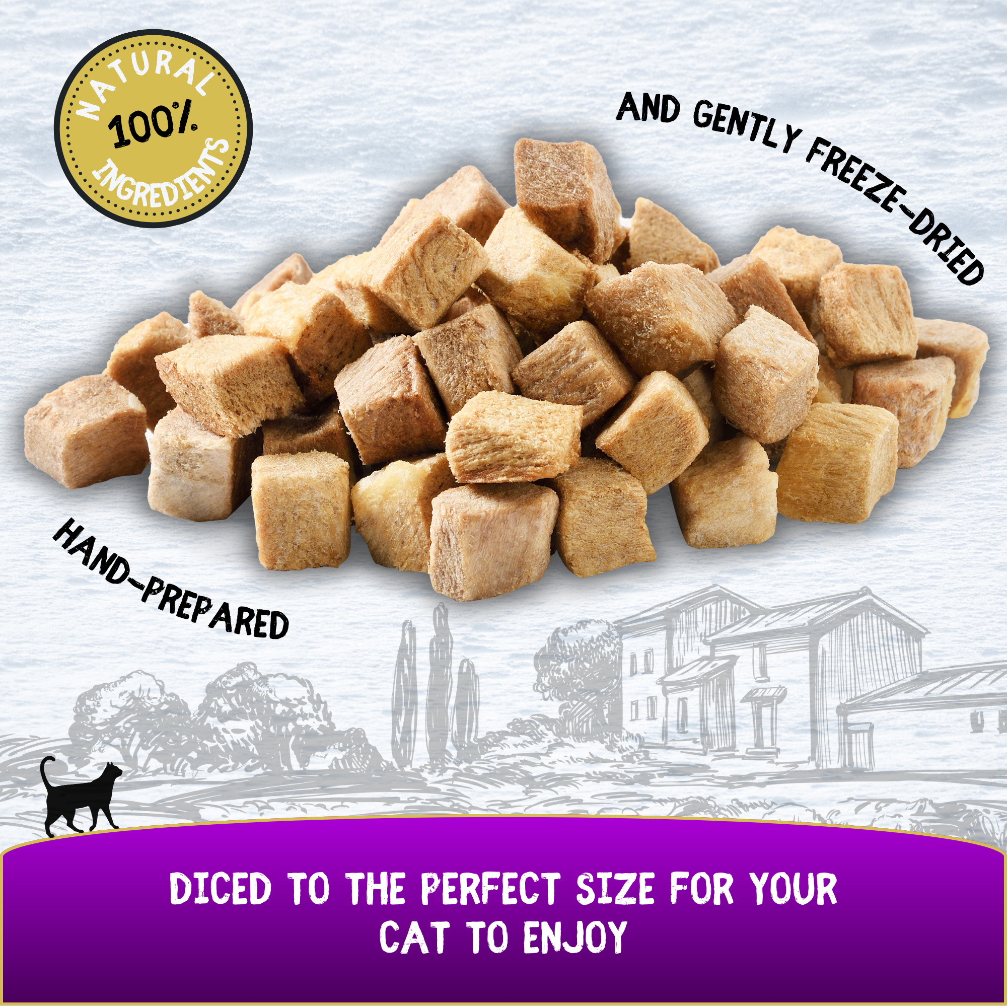 Cookhouse Luxury Cat Treat Duck Breast 10g
