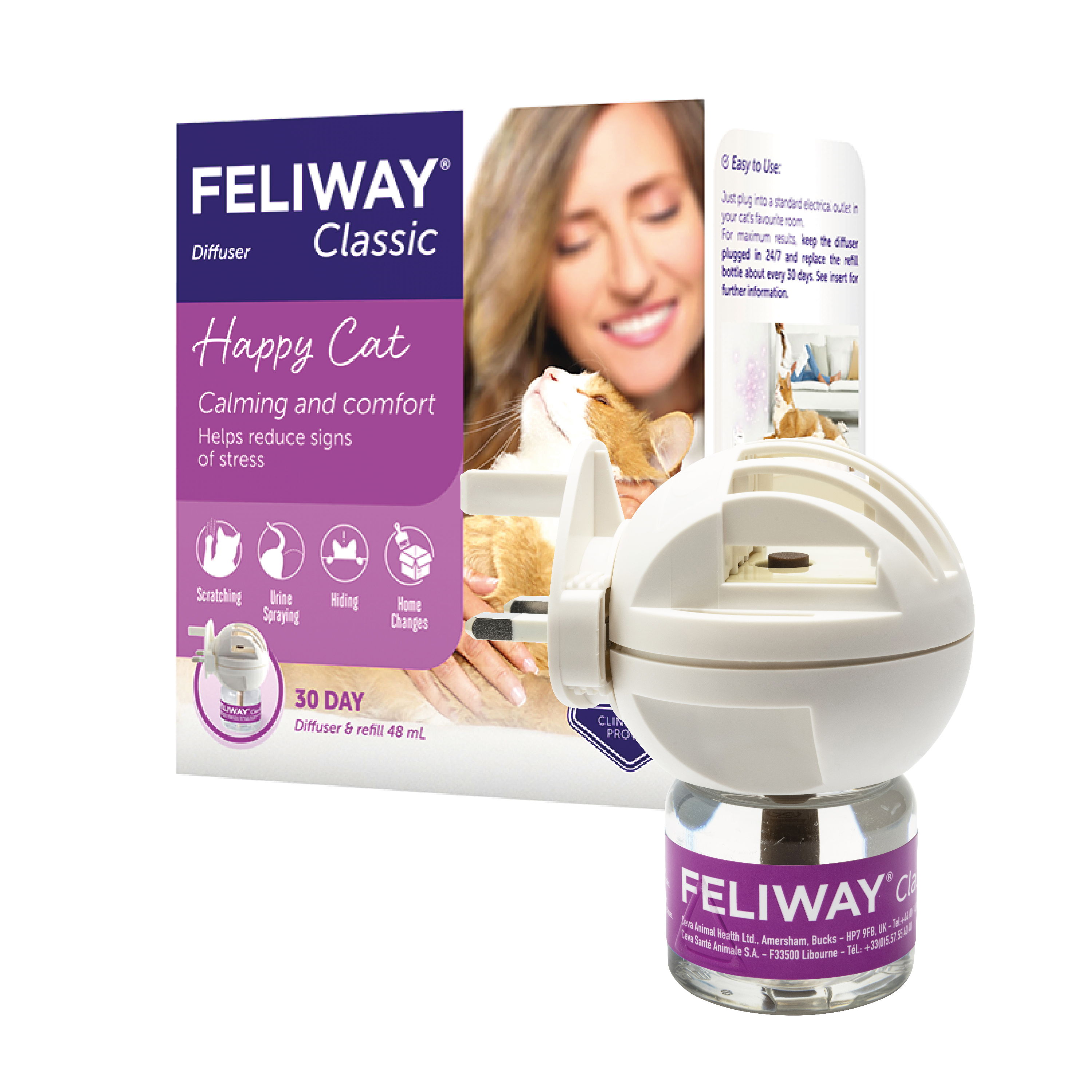 Feliway Pheromone Diffuser 48ml