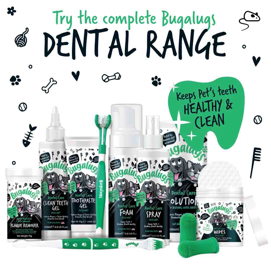 Bugalugs Double-Ended Dog Toothbrush