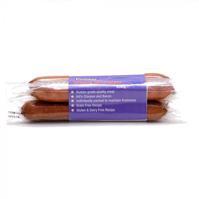Pointer Hot Dogs 4x45g