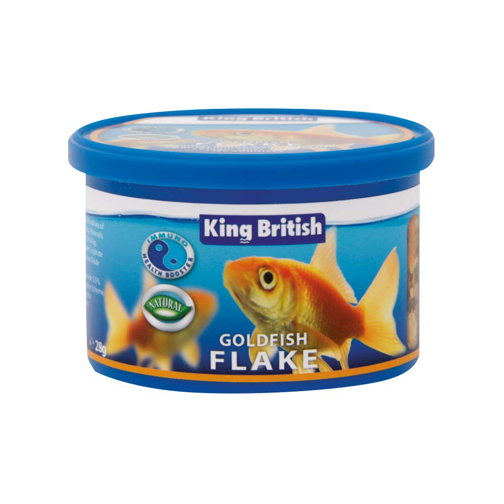 King British Goldfish Flake Food 28g