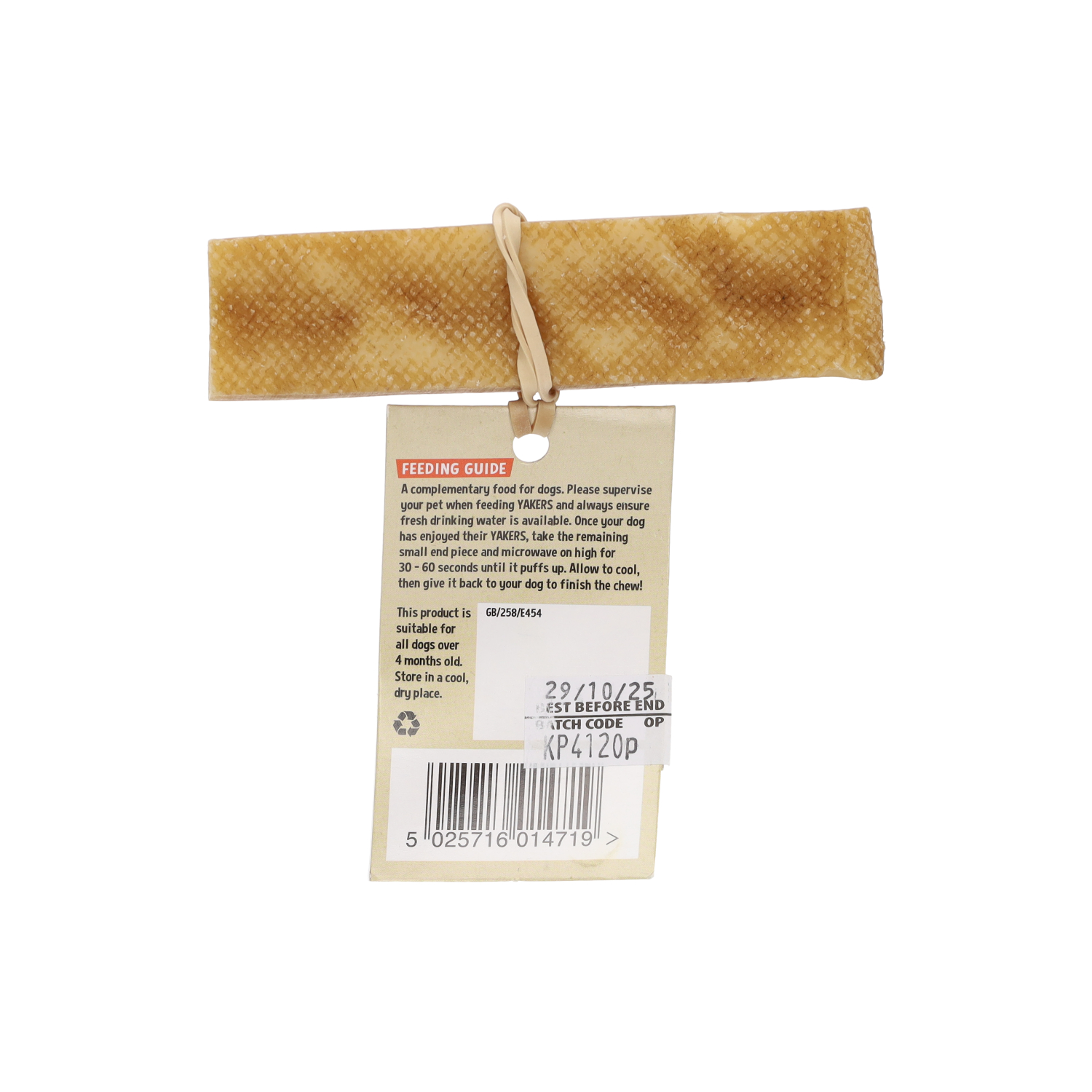 Yakers Himalayan Yak Milk Dog Chew Medium, 70g