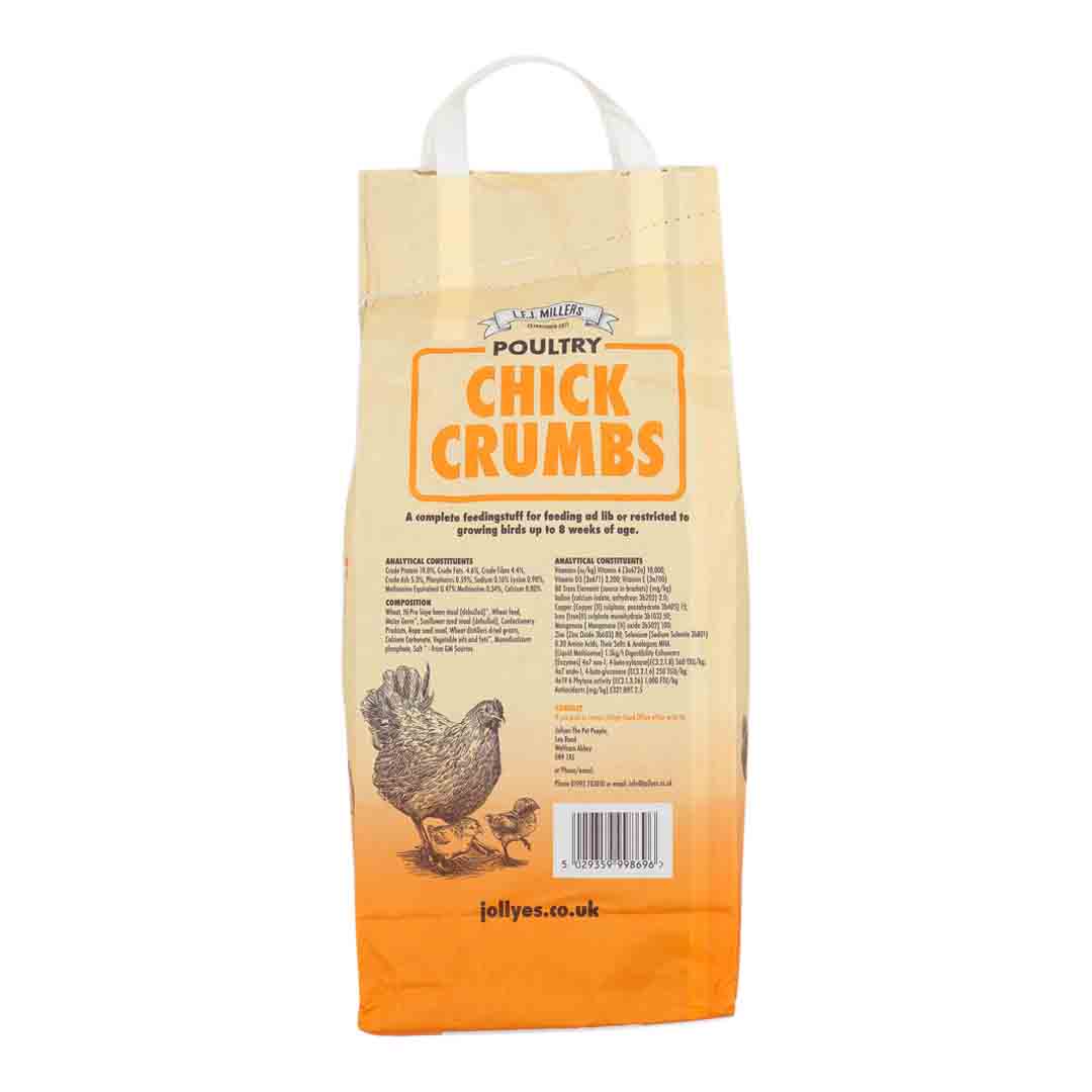 LFJ Millers Chick Crumbs 5kg