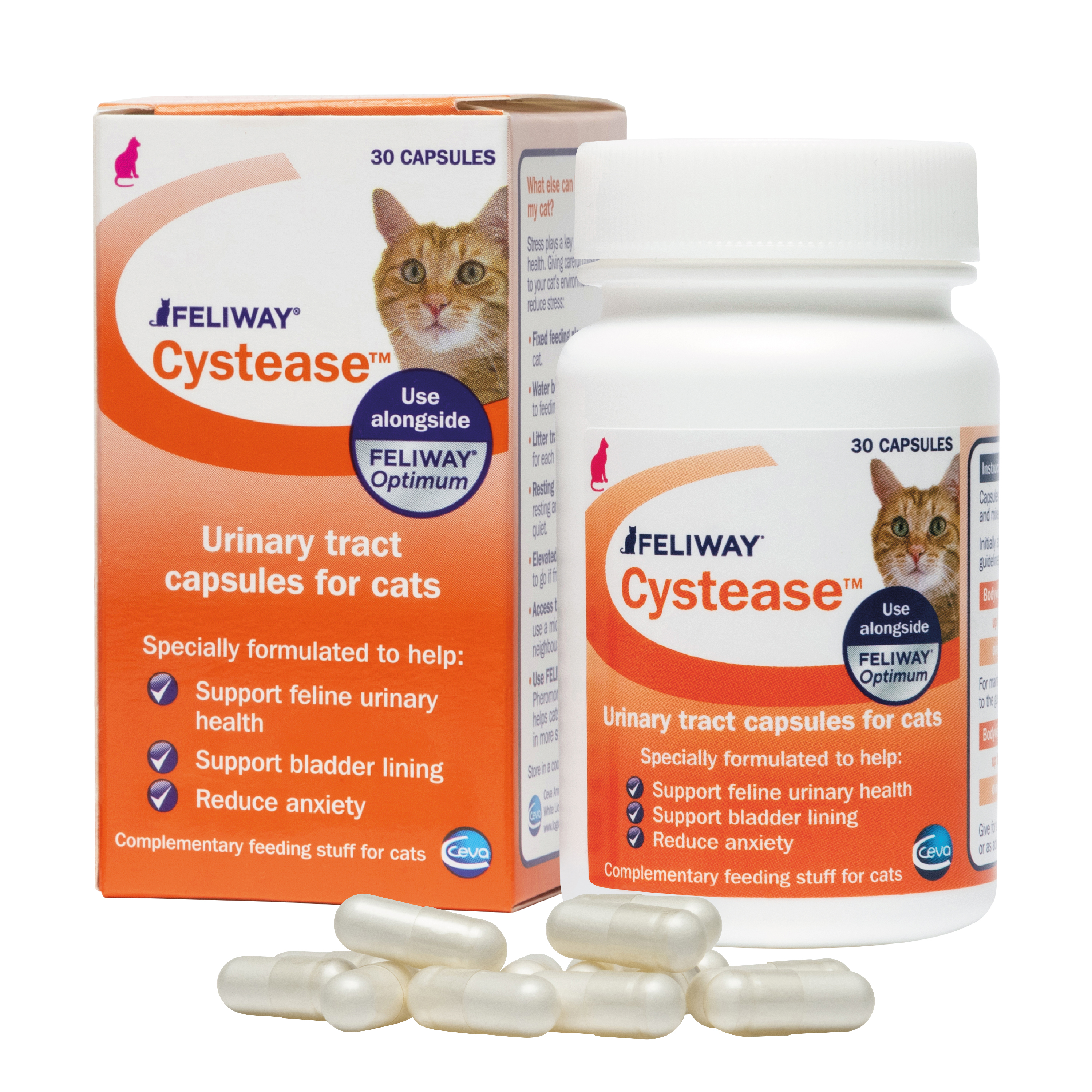 Feliway Cystease 30 Capsules