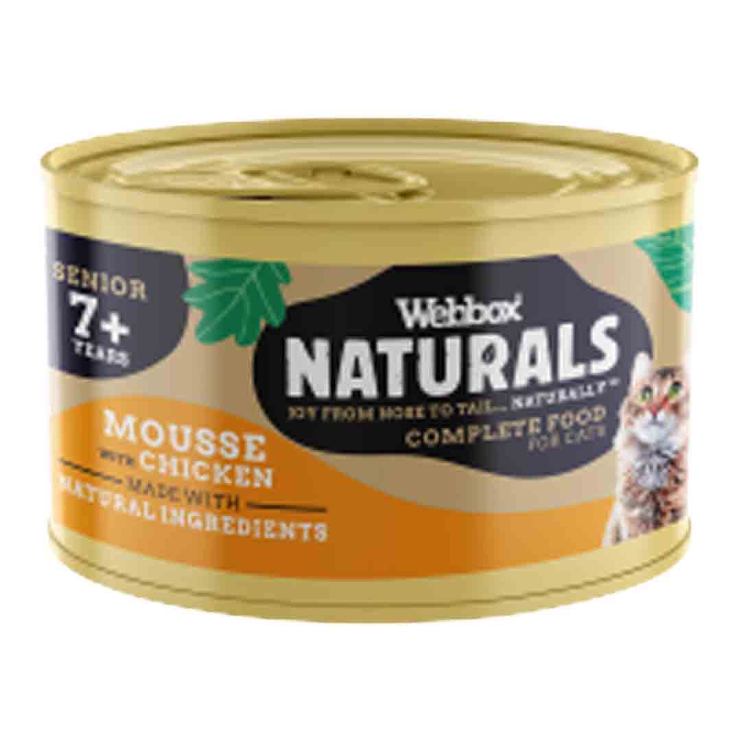 Webbox Naturals Cat Mousse Senior 7+ 85g