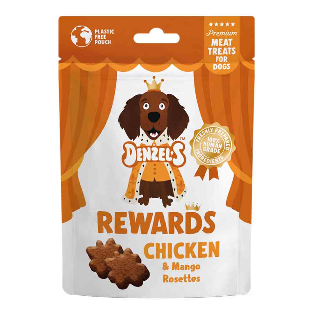 Denzels Rewards Chicken & Mango Dog Treats, 70g