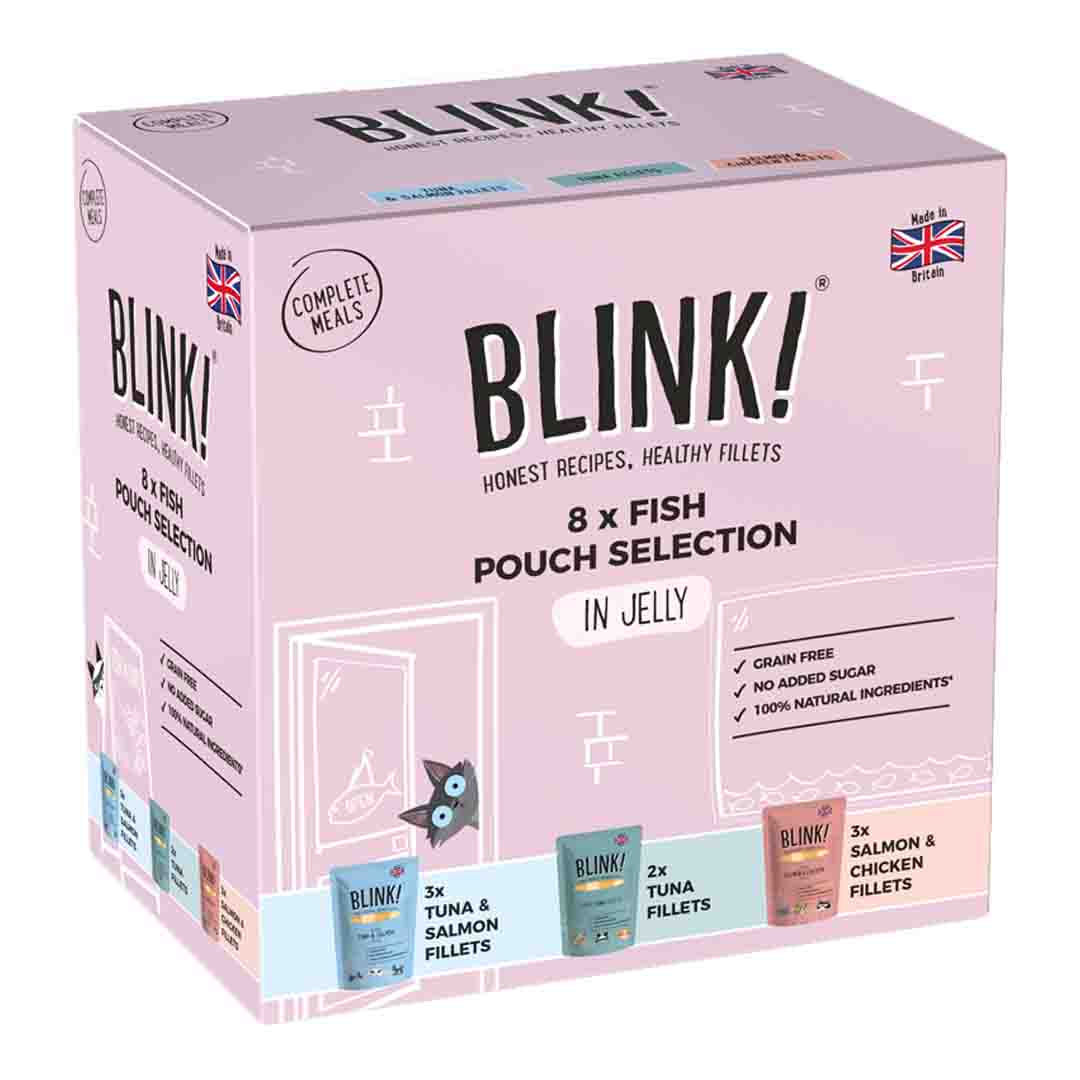 Butcher's Blink Fish Selection Pack Cat Food 8x85g