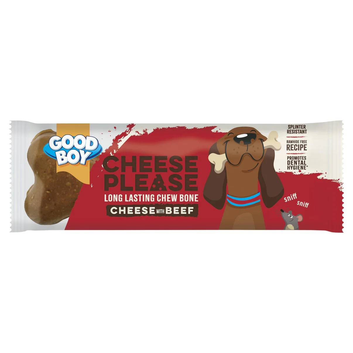 Good Boy Cheese Please Cheese with Beef Dog Chew 60g