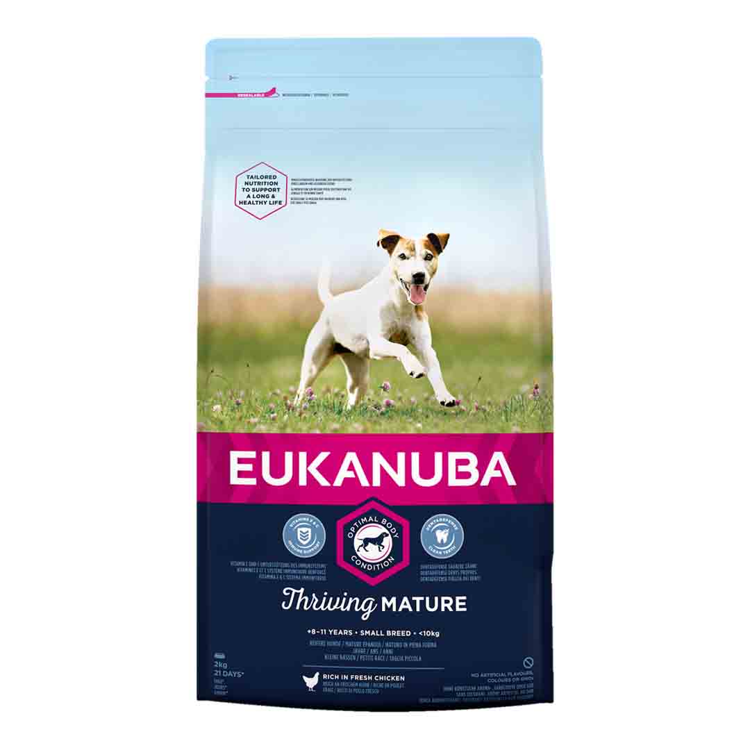 Eukanuba Small Breed Senior Dog Food Chicken 2kg