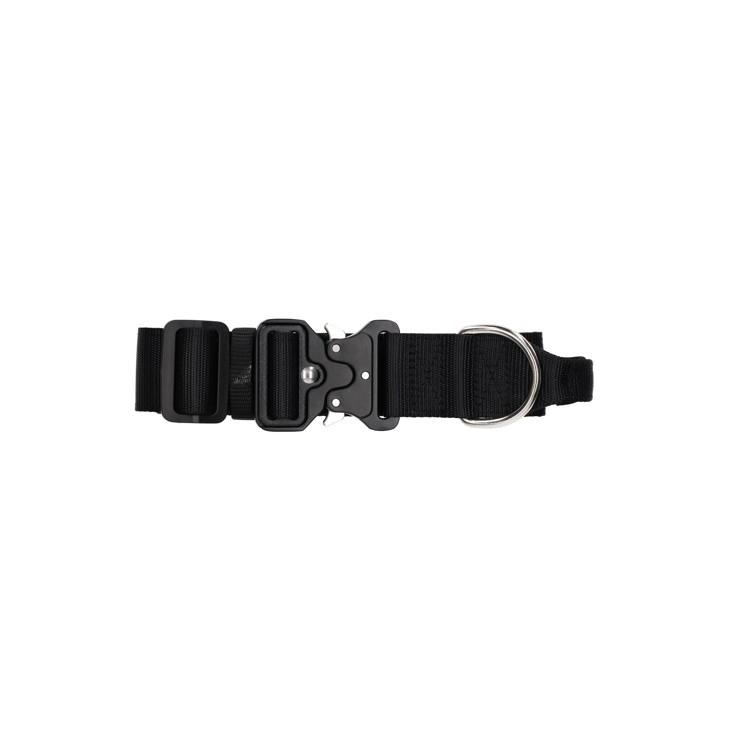 Rufus & Rosie Padded Handle Dog Collar, Small, Grey