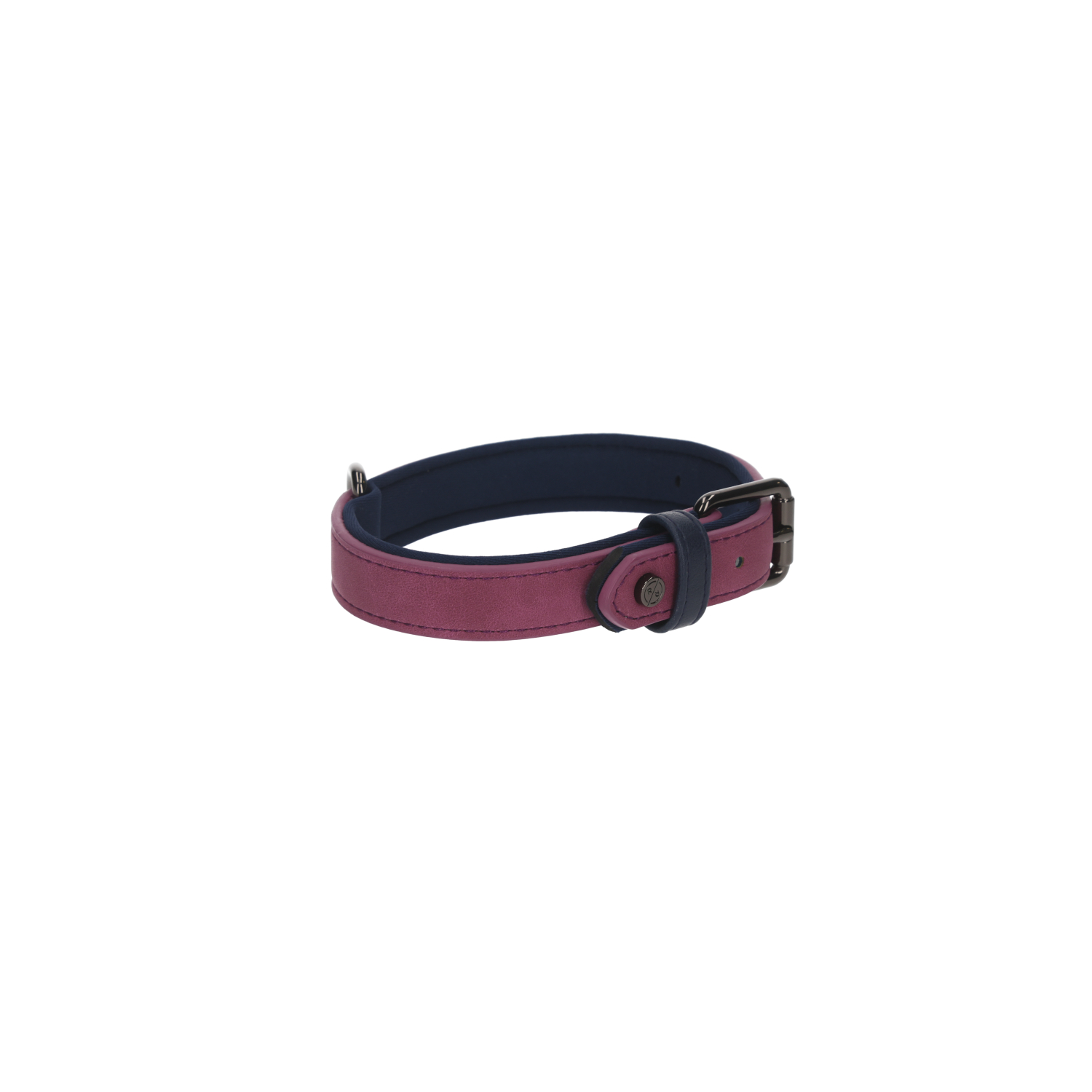 Rufus & Rosie Sotnos Brights Tech Small Dog Collar, Purple