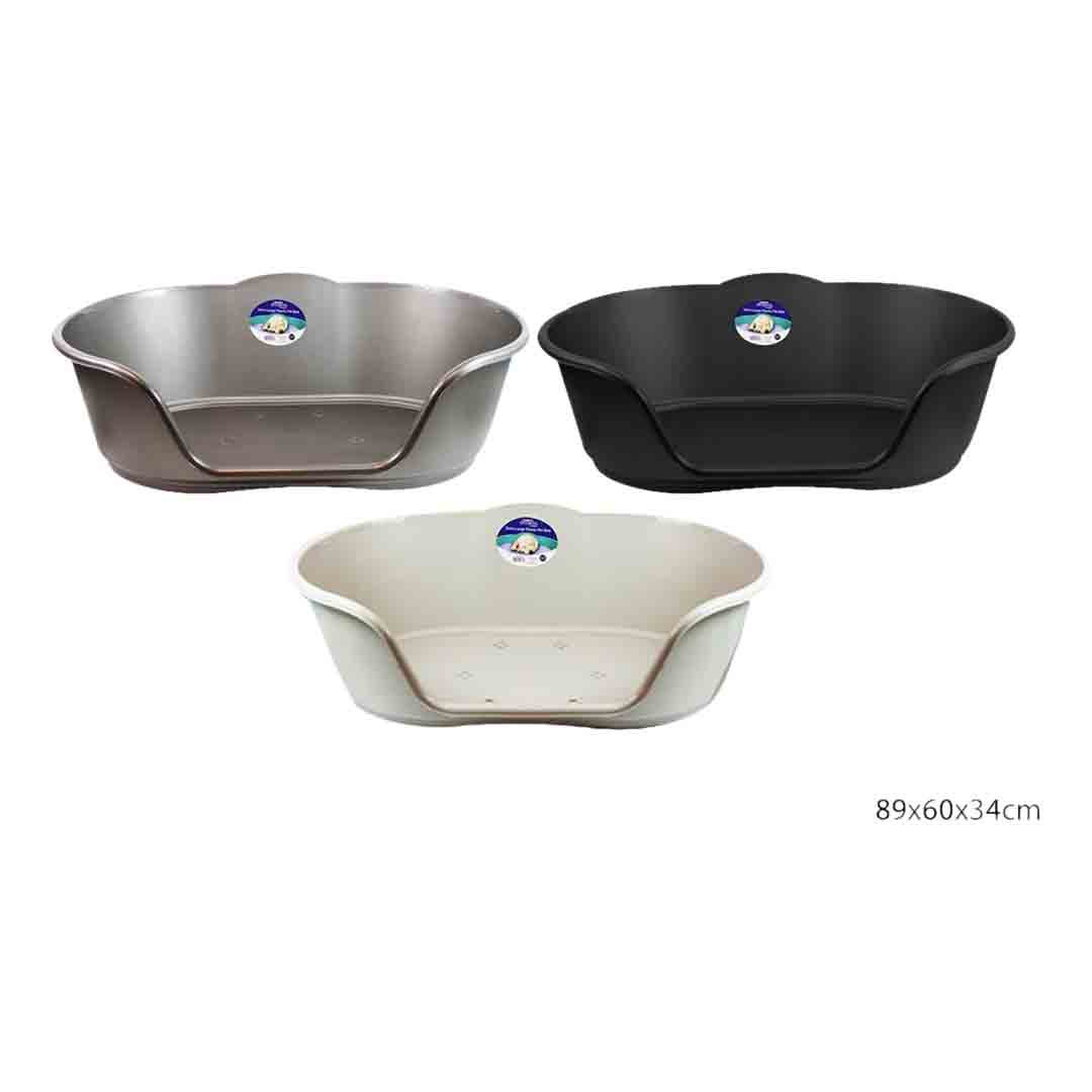 Smart Choice Plastic Puppy Bed 89x60x34cm