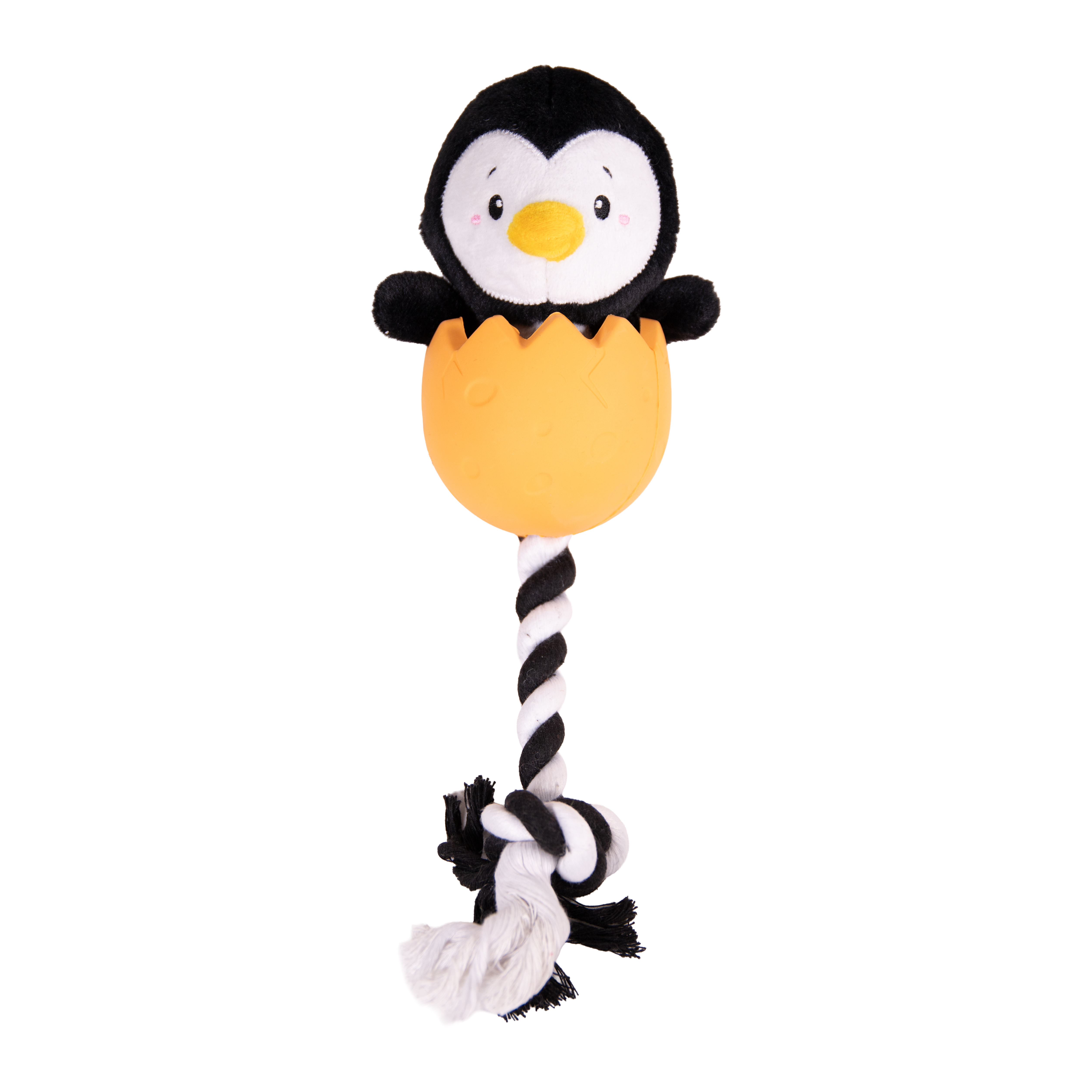 Rosewood 3-in-1 Penguin Plush Rope Dog Toy