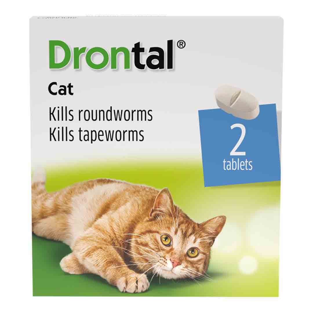 Drontal Cat Worming Tablets 2 Pack