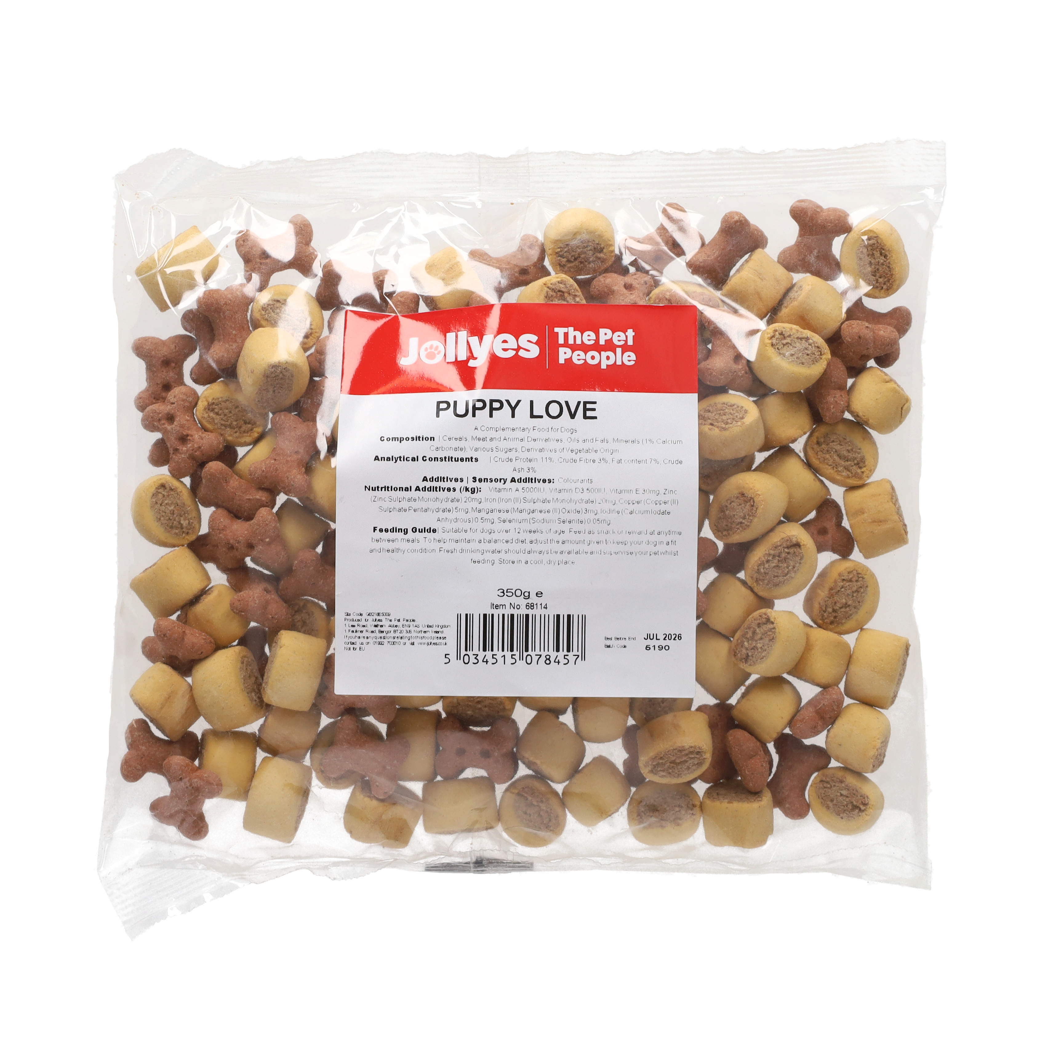 Jollyes Puppy Love Dog Treats 350g
