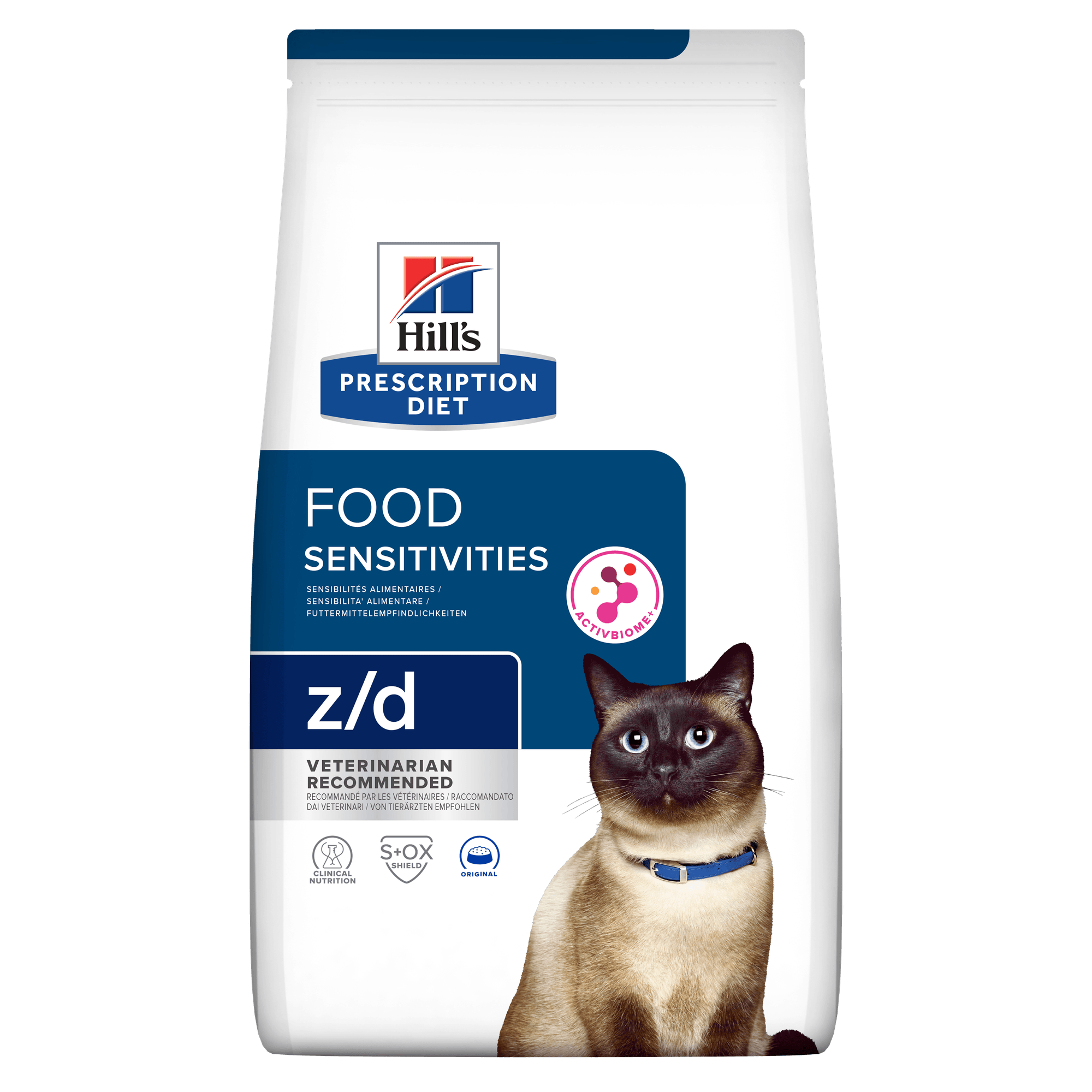 Hill'S Prescription Diet Z/D Food Sensitivities Dry Cat Food 3kg