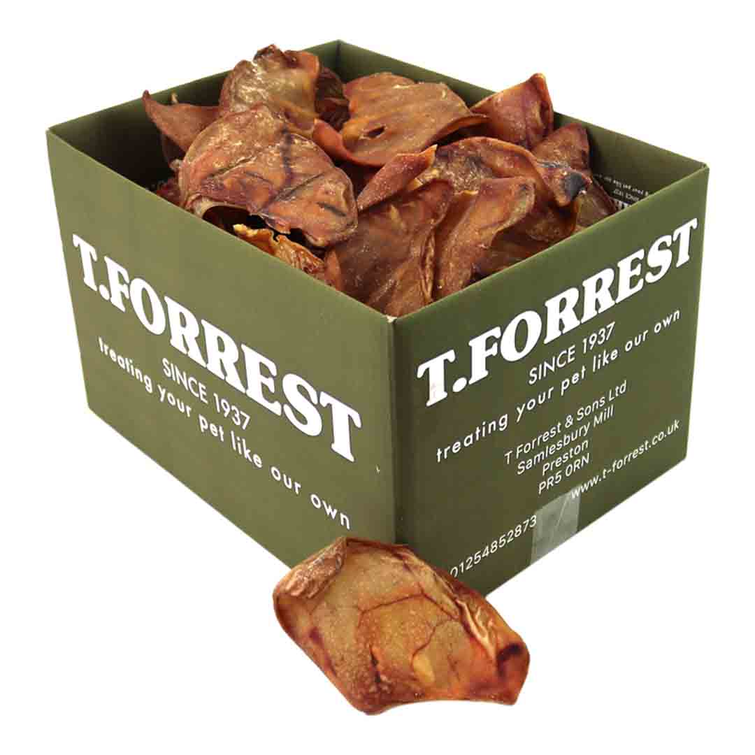 T. Forrest Dried Pig's Ear, Dog Treat